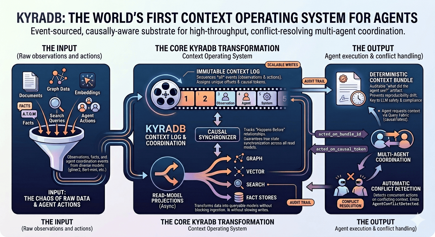 KyraDB context operating system architecture